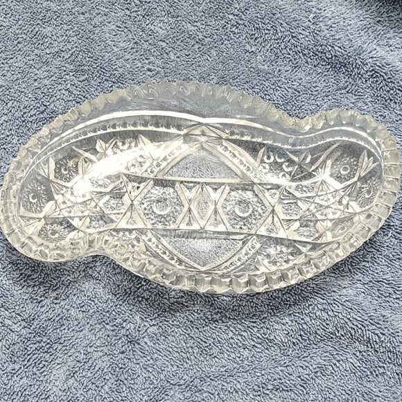 1900's McKee Fentec Kidney Shape Dish - Picture 2 of 6